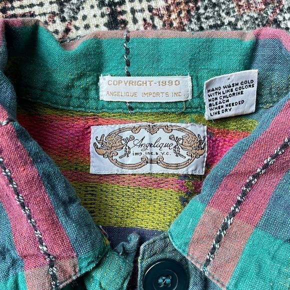 Angelique Imports Vintage Button Down - Picture 3 of 3